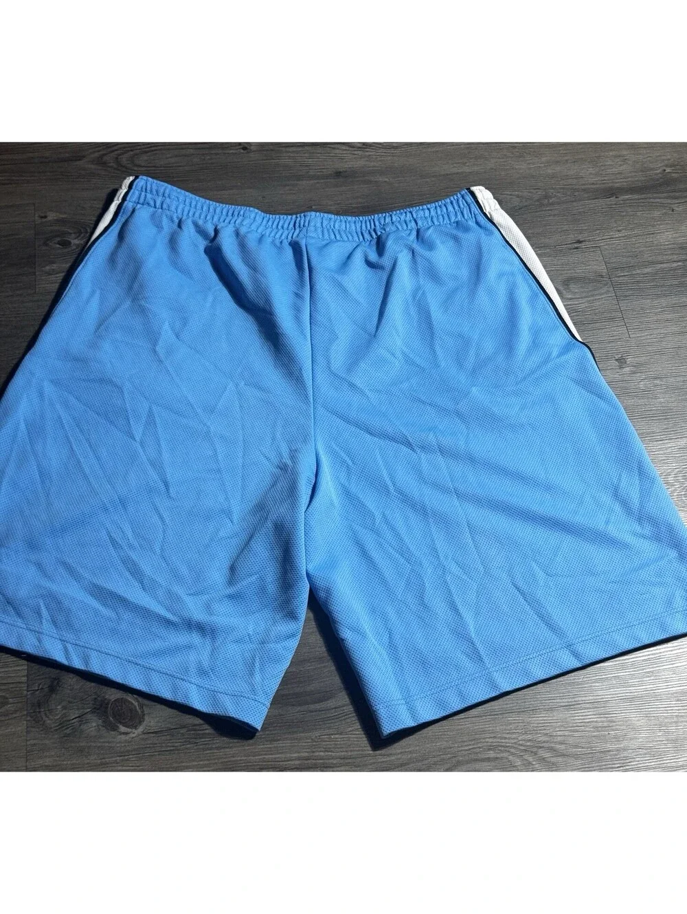 Air Jordan Men's Blue White Mesh Shorts Jumpman Logo Large XXL
